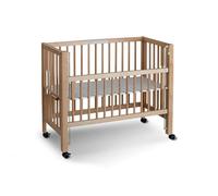 tiSsi lit MAXI sommier tapissier 95x55x96 cm couleur naturelle