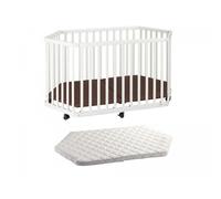 Parc Playpen Blanc Avec Matelas