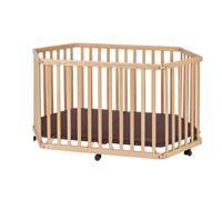 tiSsi® Parc hexagonal en hêtre naturel pliable / pliable