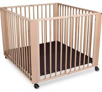 tiSsi Parc pliable Moritz 90x95x75 cm Coloris naturel