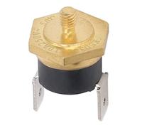 Tissting 5PCS KSD301 Thermostat Cuivre Commutateur De Température Bimétal M4 NC 250V - Thermostat Bimétallique Pour Appareils Électroménagers 150℃ 4.5 cm/1.77 Pouces Installation Facile Et Durable