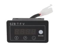 Tissting Compteur D'affichage Numérique de Générateur 90-250V Affichage du Moteur LCD Panneau de Compteur de Tension Numérique Compteur de Tension de Générateur en Plastique pour Générateur à Essence