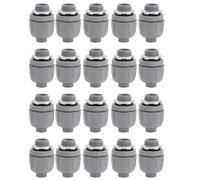 Tissting Connecteur étanche 20 pièces 3/4 pouce NPT - Raccord pour conduit électrique non métallique, idéal pour chantier, HVAC, éclairage extérieur et machine
