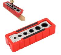 Tissting Guide Perçage Bois 2-12mm/0.08-0.47 Pouces Gabarit Forage Précision Acier Rapide - Application Menuiserie Meubles Chevilles Outil Bricolage Professionnel