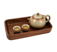 Tissting Plateau Service Bois Rectangulaire à Serveur 30x15x4,5cm, 950ml | Plat Presentation Alimentaire pour Cuisine, Saladier Decoration Table Salon Corbeille Fruit Vide Poche Accessoire Rangement