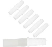 Tissting Raccord Cannelé en Plastique, Tuyau d'arrosage 9mm Direct PE | Adaptateur de Joint Résistant Connecteur Barbelé pour Pompe et Tuyau en Silicone, pour Jardin et Bricolag