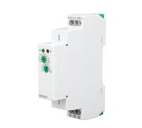 Tissting Relais Temporisé Monofonction 1XSPDT 0.1S-10 Jours Montage Rail DIN Relais Temporisé Électronique pour Contrôle de Pompe et Ventilateur, avec Indicateur LED