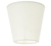 Tissu Beige Abat-jour de Rechange Style Rétro, pour Douille E14 | Compatible Lampes Murales Table, Finition Vintage Simple, Accessoire Décoratif pour Salon et Hôtel