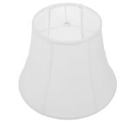 Tissu Blanc Abat-jour Pliable, pour Lampe de Table et Lampadaire | Forme Tambour, Métal et Textile, Protection Visuelle, Rangement Compact, Salon et Bureau, Style Moderne