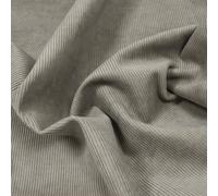 Tissu d'ameublement velours côtelé laize 140 cm STARSKY gris Taupe