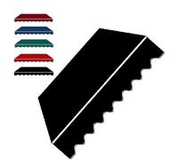 Tissu de rechange Ning - Couvre-toit imperméable pour portes et portes - Bleu, vert, rouge, noir - 365 x 300 cm