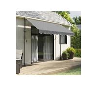 vidaXL Tissu de cantonnière 867128 - Anthracite