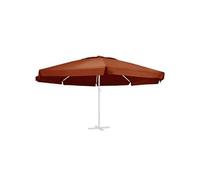 vidaXL Housse de rechange pour parasol Terracotta-Rouge 600 cm