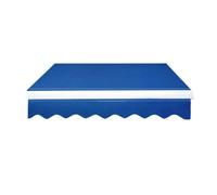 Tissu de Remplacement pour Auvent pour Store Banne de 2 à 8 m,sans Cadre (500x400m,Blue)
