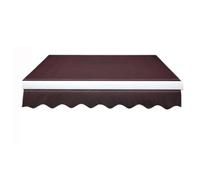 Tissu de Remplacement pour Auvent pour Store Banne de 2 à 8 m,sans Cadre (800x600m,Brown)