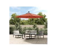 Vidaxl Tissu De Remplacement Pour Parasol Déporté Terre Cuite 300 Cm