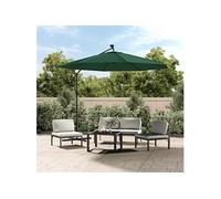 Tissu de Remplacement pour Parasol Déporté Tissu de Rechange de Parasol de Jardin Extérieur Anti-UV Anti-décoloration Vert 350 cm