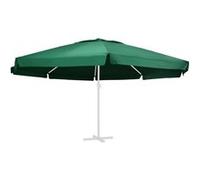 vidaXL Housse de rechange pour parasol vert 610 cm