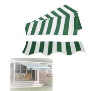 Tissu de remplacement pour store d'extérieur - Imperméable - Vert - 2 x 1,5 m