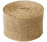 Tissu De Toile De Jute De 8 cm De Largeur - Rouleau De Ruban Rustique Pour La Décoration De Bricolage（10M）