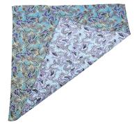 Tissu D'emballage Japonais Carré 68cm Bleu pour Boîte Bento et Présent | Coton, Impression Style , Détail Raffiné, Usage Bureau ou Camping, Facile à Nettoyer et Sécher
