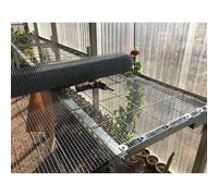 Tissu en acier inoxydable - Clôture en maille de 0,6 cm, 1 cm, 1,3 cm pour protection de jardin, idéale pour les poulets, les chiens et les petits animaux (1,2 x 5 m)