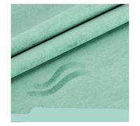Tissu en daim autocollant, for doublure de toit de voiture - Velours extensible dans 4 directions(Blue Green,40x100cm)