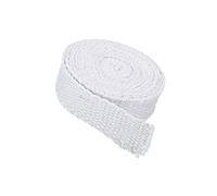 Tissu en Fibre de céramique - Joint à Haute température tressé carré à Haute température pour coulées de Fourneau,50mm*3mm*1000mm