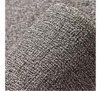 Tissu En Tweed Papier peint isolant thermique autocollant 3D épais 2,8/10 m, coloris lin uni, décoration murale, anti-collision(Grey,50cmx280cm)