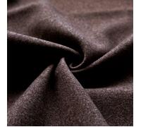 Tissu flanelle tout doux Marron Foncé 150 cm