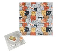 Tissu Isolé En Feuille D'aluminium - Film Isolant Autocollant De Grande Taille De 50 Cm | Convient Aux Sacs À Déjeuner, Boîtes À, Bouteilles D'eau | Garde Les Aliments Froids Ou Chauds, Motif De