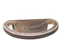 Tissu Lot de 84 bandes abrasives - 13 x 451 mm - Grain je 14 x grain 40, grain 60, grain 80, grain 120, grain 180, grain 240/bandes abrasives de bandes abrasives en tissu/papier abrasif/