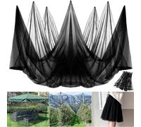 Tissu moustiquaire,Toile Moustiquaire Exterieur -Filet Anti Moustique de Contre Insectes et Oiseaux pour Balcons Pergola Parasol