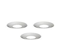 TISSU Nagel Light Cuff Lot de 3 Chrome