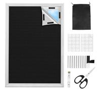 Tissu Occultant Store Occultant sans Percage 2 x 1.5M Store Occultants Exterieur Stores Thermique Anti Chaleur Tissu Découpable