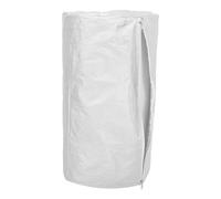 Tissu Oxford Housse pour Bouteille de Gaz Argenté 10kg | Accès Latéral par Fermeture Éclair, Protection UV, pour Camping-terrasse, Usage Extérieur