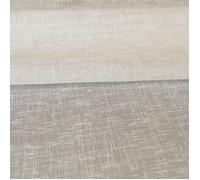 Tissu plombé - Effet lin Ivoire 320 cm