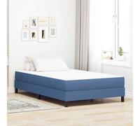 Tissu Polyester Respirant Design Moderne Matelas Contemporain Bleu 120 x | Matelas de Lit Bleu 120 x 190 cm Tissu Polyester Ressorts Ensachés Durable Soutien Confort Moderne pour Chambre d'Adulte