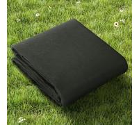 Tissu pour allées, tissu géotextile non tissé 15 x 20 pieds pour l'aménagement paysager, tissu anti-mauvaises herbes pour jardin à usage intensif, tissu paysager 4 oz, tissu de drainage pour drains fr