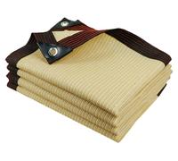 Tissu pour store extérieur avec œillets, dimensions 2x6 mètres, couleur beige
