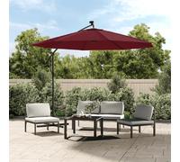 Tissu remplacement parasol déporté Rouge