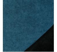 Tissu thermique phonique et semi occultant KONFOR Bleu Paon 145 cm