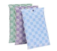 Tissu Vaisselle en Fil Métallique - Chiffon À Vaisselle en Fil Métallique - Éponge Fibre Absorbante Réutilisable Double Face Non Rayante pour Évier Verre Casserole Four Cuisine