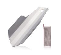 Titane Pelle à Main de Jardin, Pelle Camping Ultralégère en Titane Pur Truelle Randonnée Multifonction avec Sac Rangement pour Randonnée Camping Survie