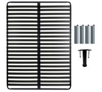 TITANIUM 22 - Pack Sommier 2x22 Lattes 140x190cm + 5 Pieds