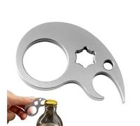 Titanium Alloy Crowbar Multifunctional - Sturdy Lightweight Rustproof Pry | Outdoor Survival Pry Bar Device for Camping Outdoors Workshop | Garage Office Travel Fishing Titanium Alloy Crowbar Sturdy