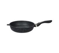 TITANIUM GRANIT Poêle Haute Fonte Aluminium Revêtue Aspect Pierre GSW D24 cm SC