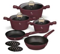 Titanium Pot Set 10 Elem. Berlinger Haus Bh-8050 Leonardo Lumarko !
