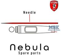 TITANS HOBBY TTH058-17 Pièce de rechange 17. Aiguille pour aérographe NEBULA
