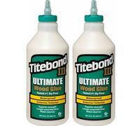 Titebond III Ultimate Colle à bois imperméable pour intérieur et extérieur 2x 946 ml